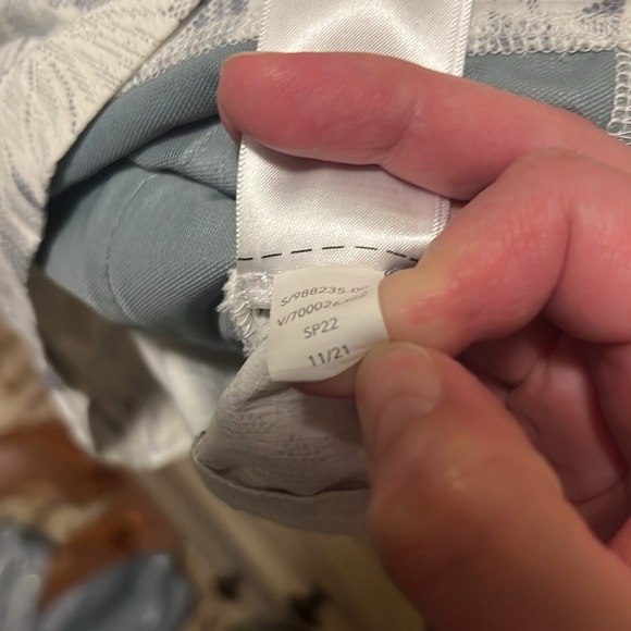 Athleta Trekkie North Short, Mint/Ivory Lace, 10 - Picture 5 of 6